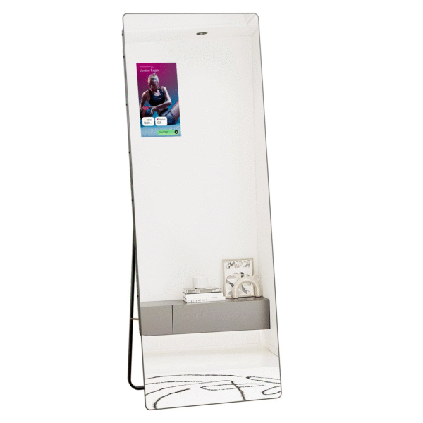 1 Smart Home Gym Mirror with 14" Screen Display for Interactive Workouts